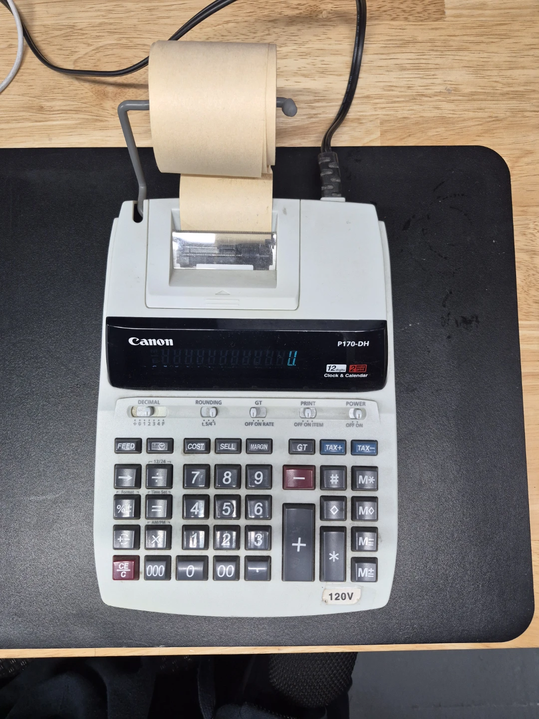 Canon P170-DH Printing Calculator - photo 2