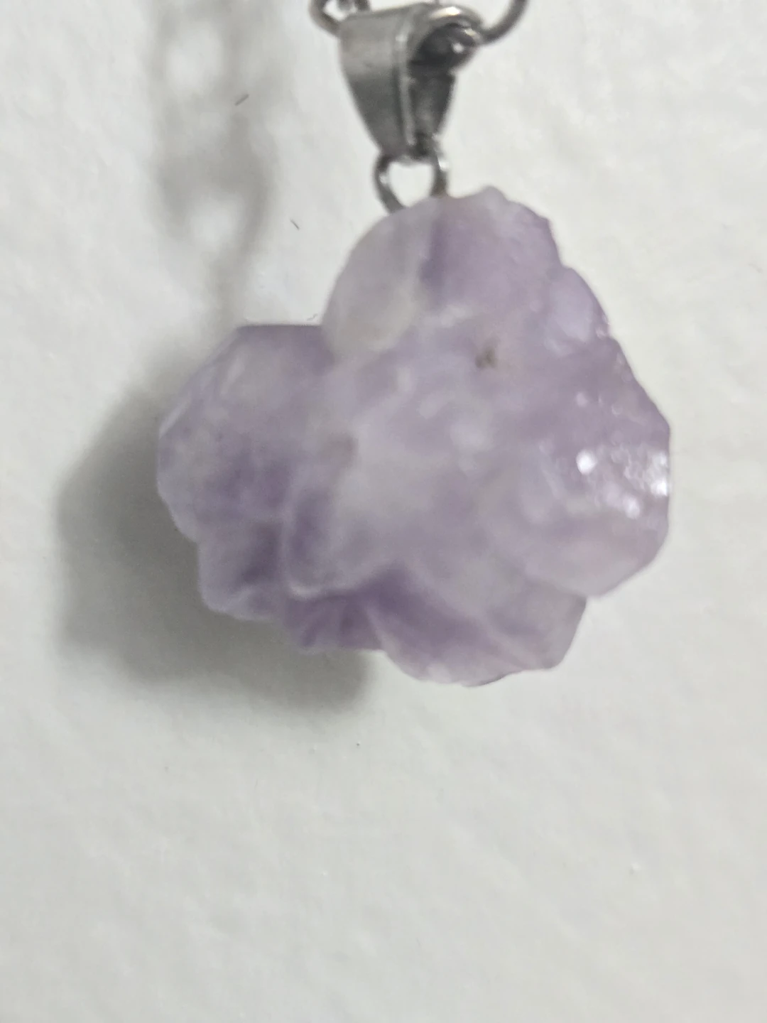 Amethyst Crystal Pendant Necklace - photo 3
