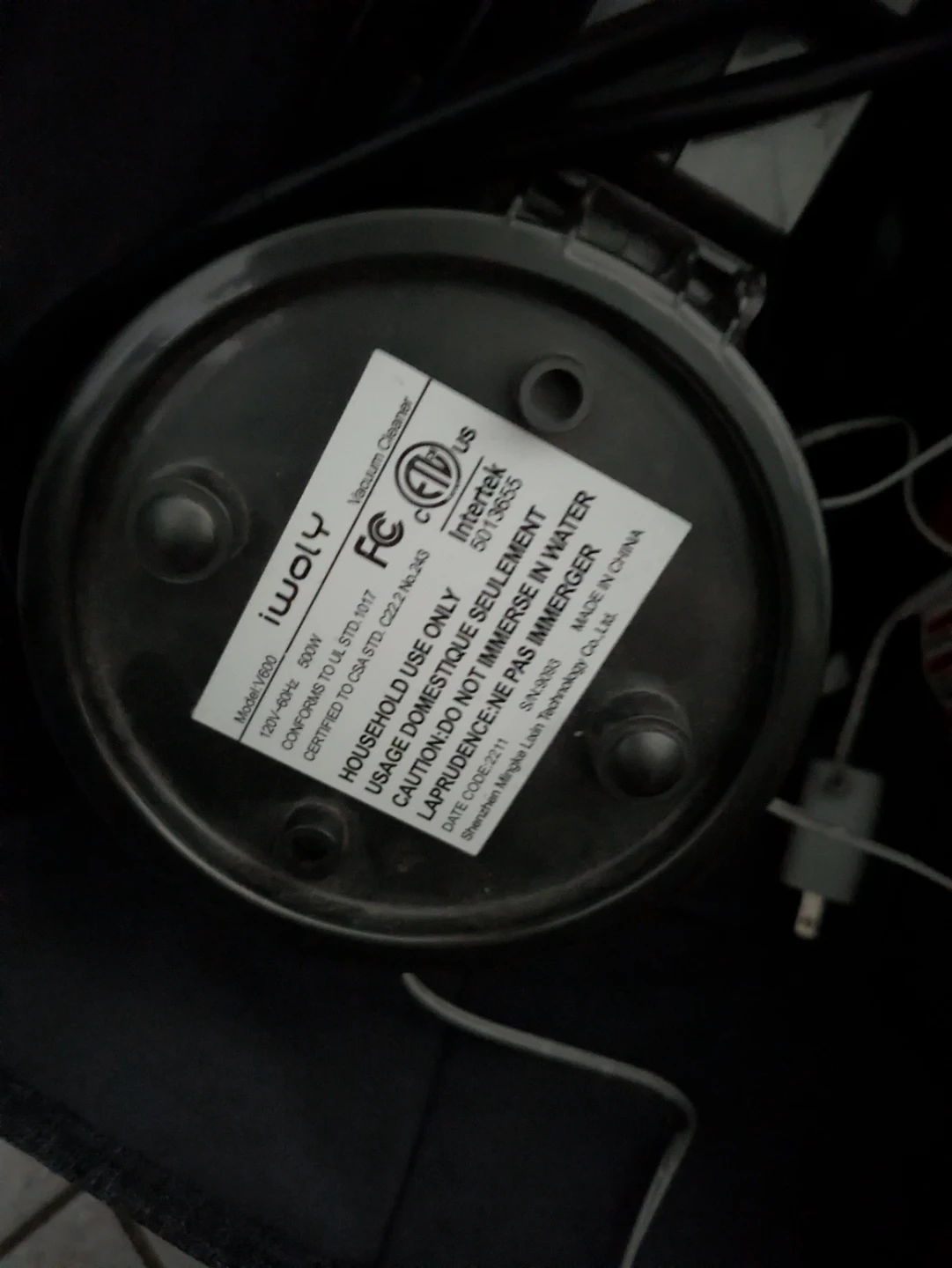 iWoly Vacuum Cleaner Model 1000 - photo 2