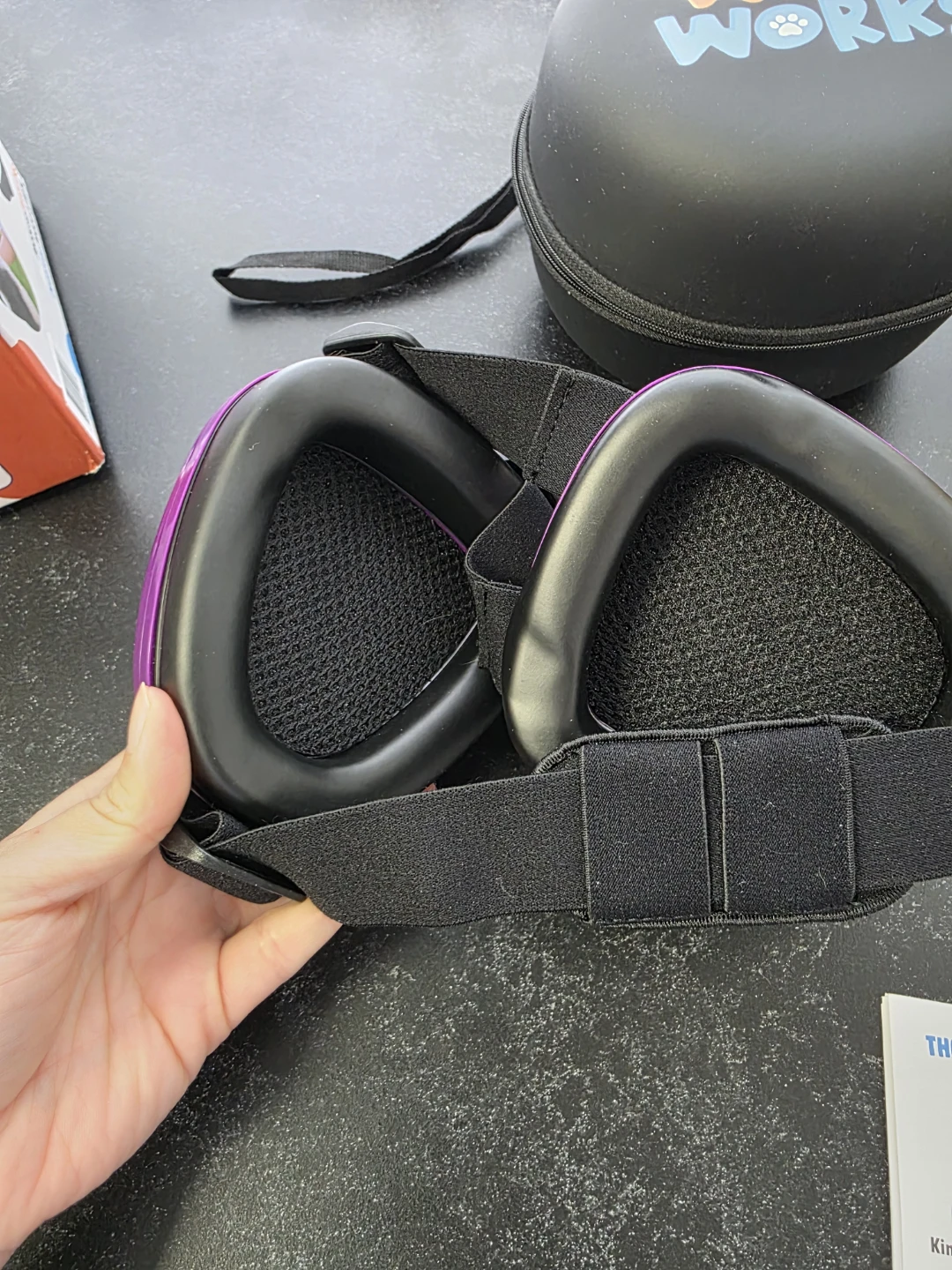 Woof Works Dog Hearing Protection - Noise Reduction Earmuffs - photo 2