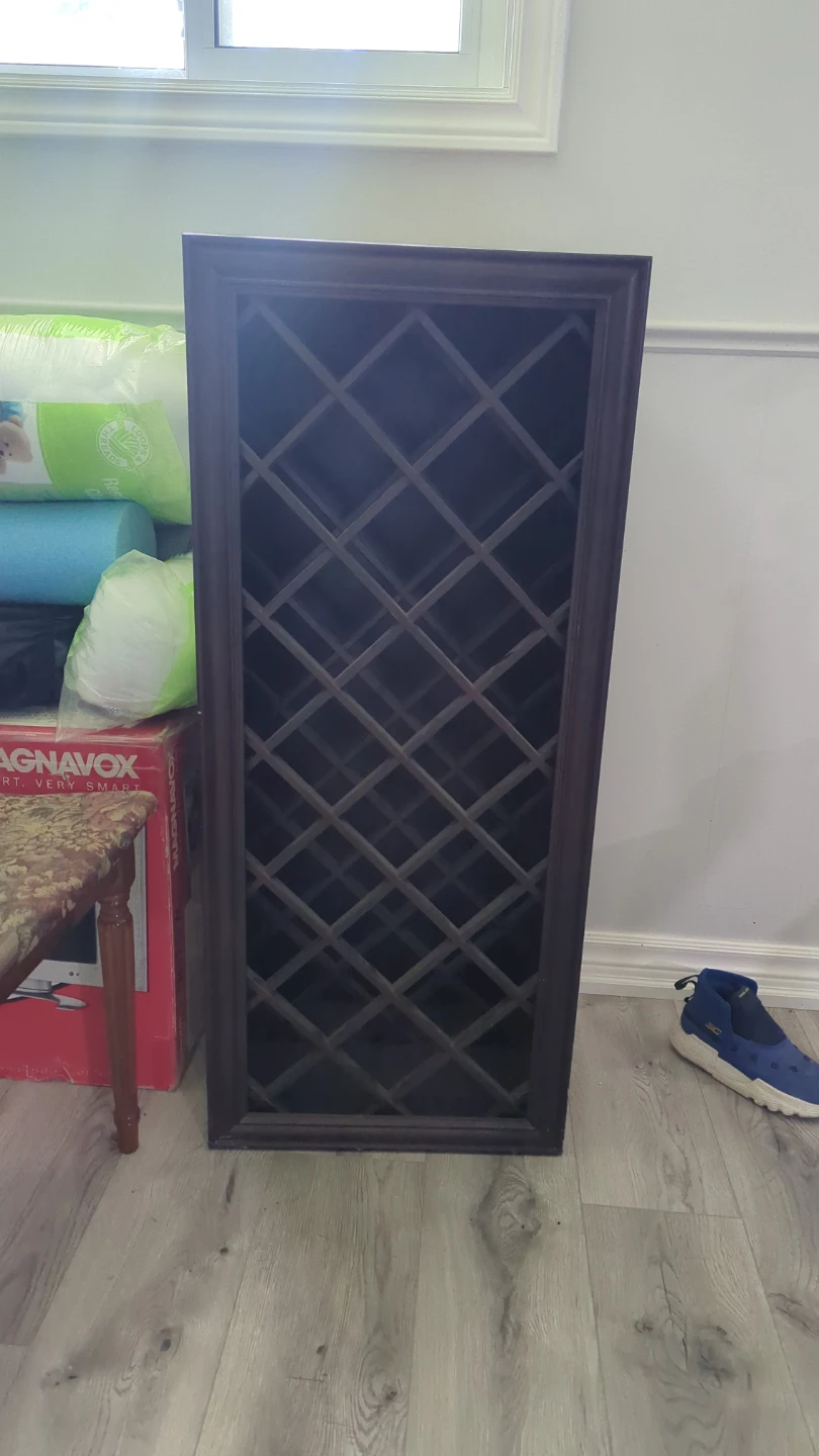 Gulfview Cabinets Wine Rack - Lexington Cocoa Maple (OBO)