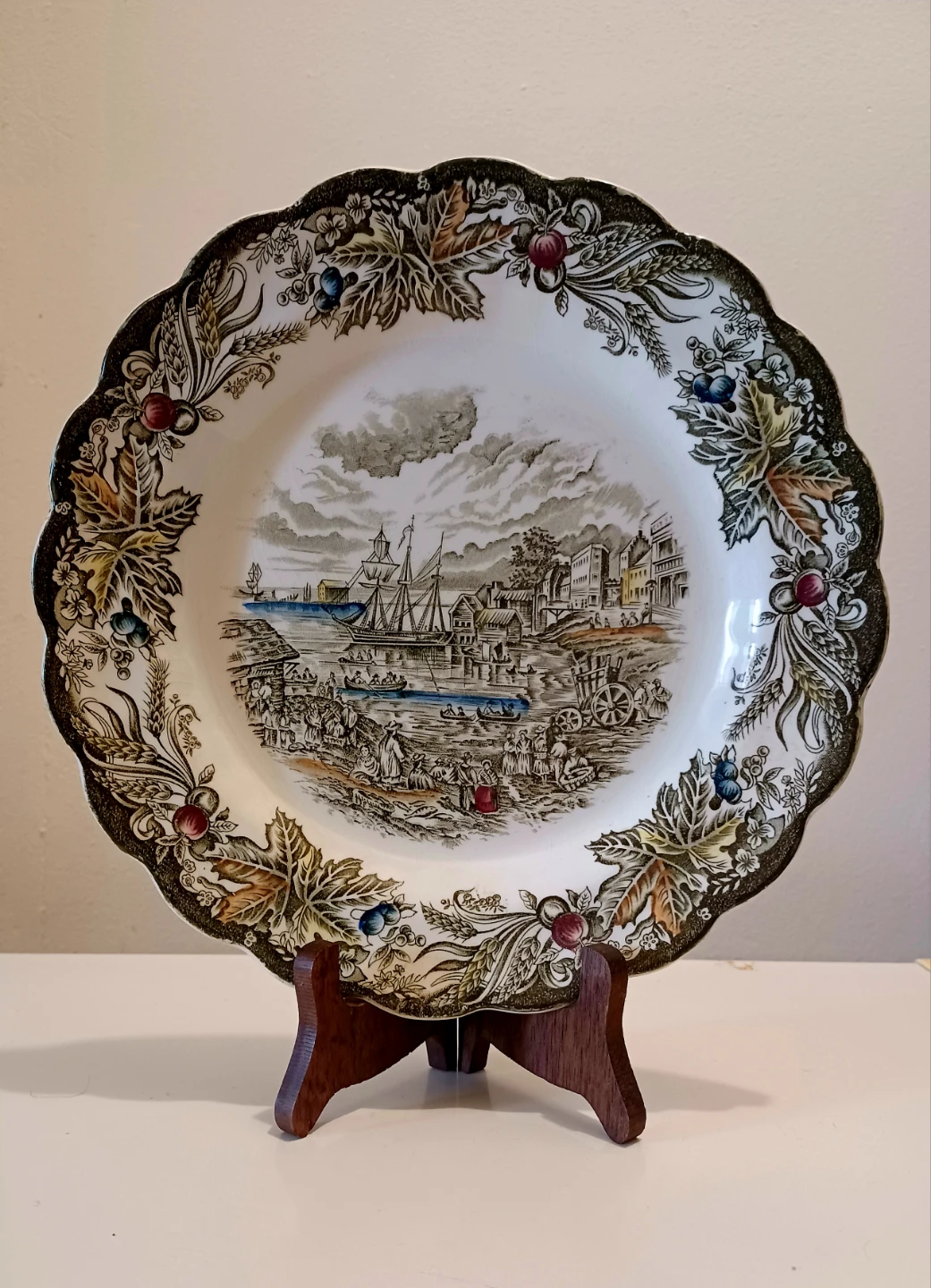 Toronto 1842 Ridgway "Heritage" Plate