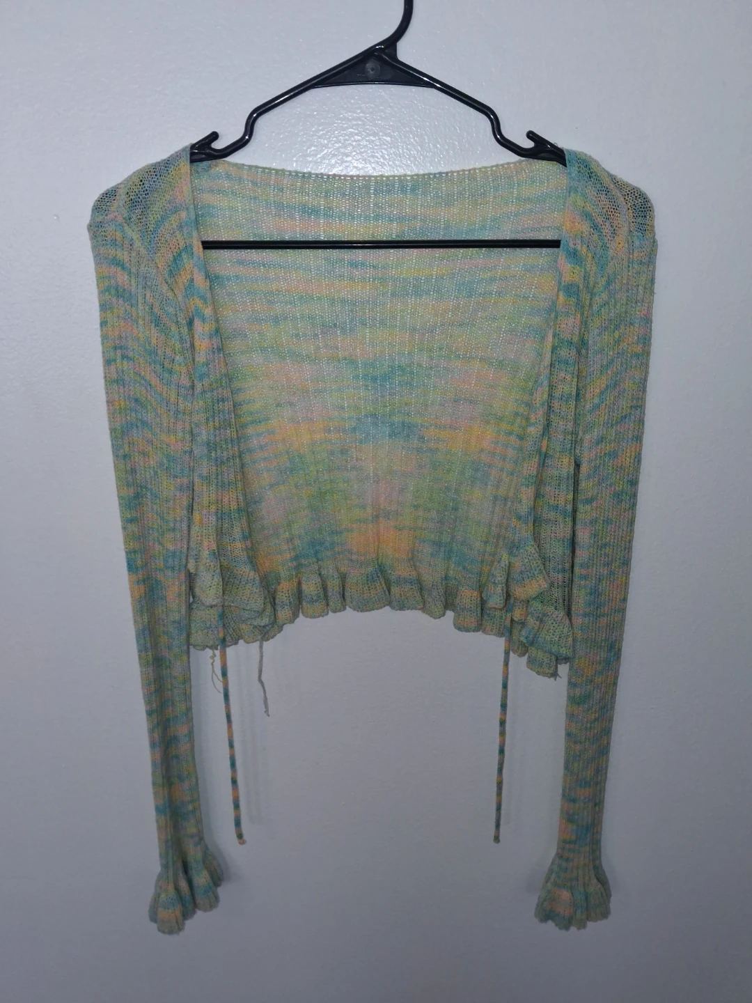 Cropped Knit Cardigan