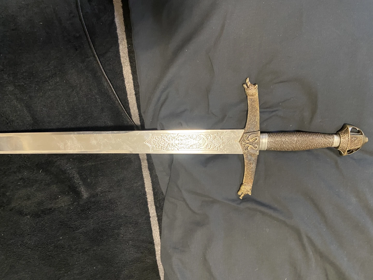 Decorative Sword with Ornate Handle