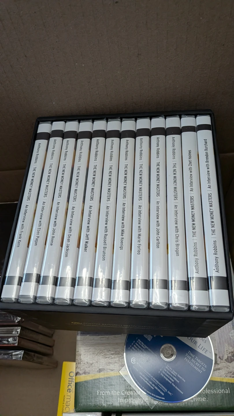 Anthony Robbins "The New Money Masters" Audiobook Collection - photo 2