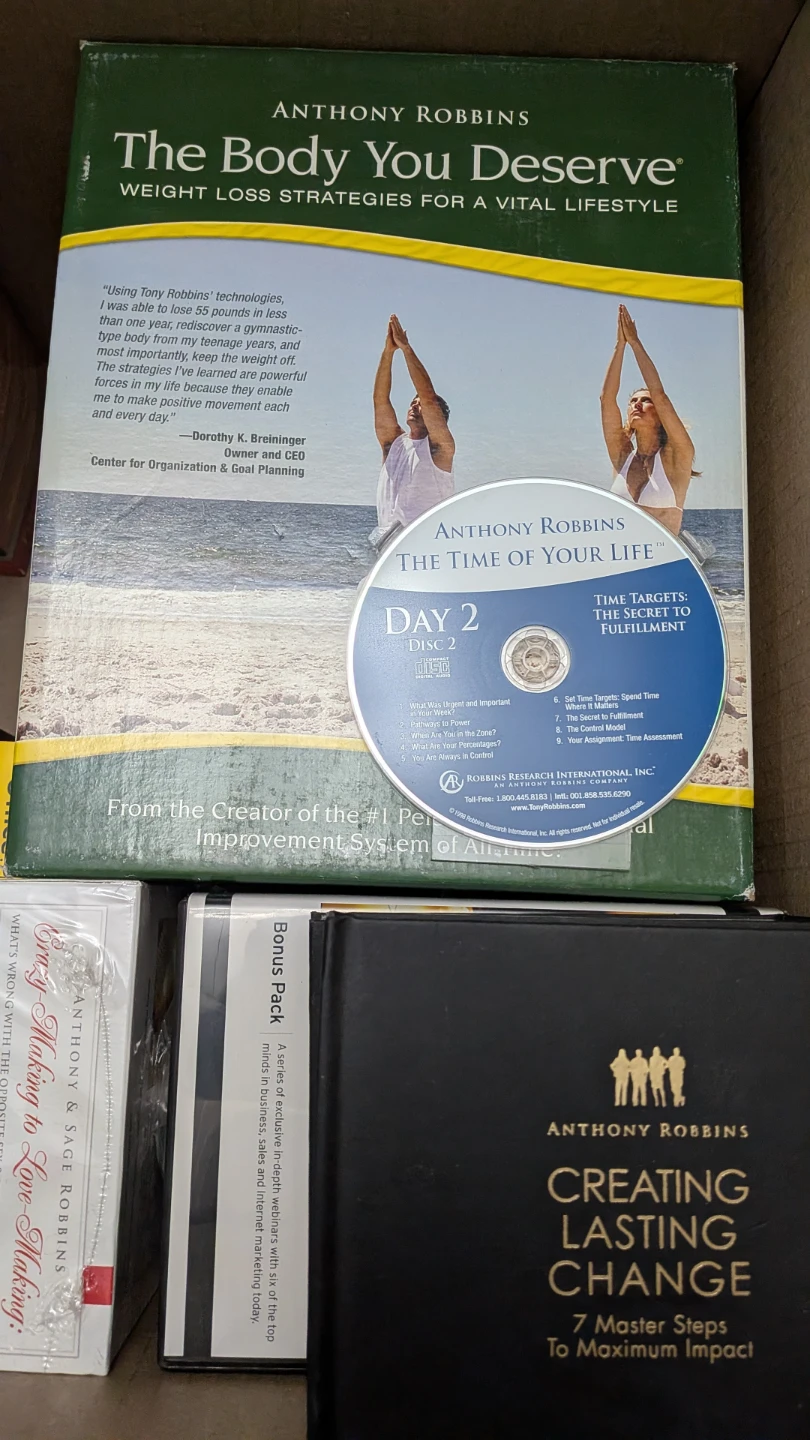 Anthony Robbins "The New Money Masters" Audiobook Collection - photo 3