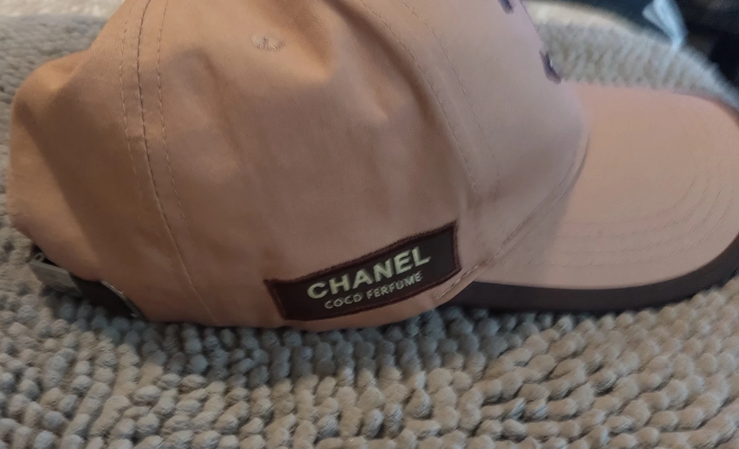 CHANEL Coco Perfume Baseball Cap