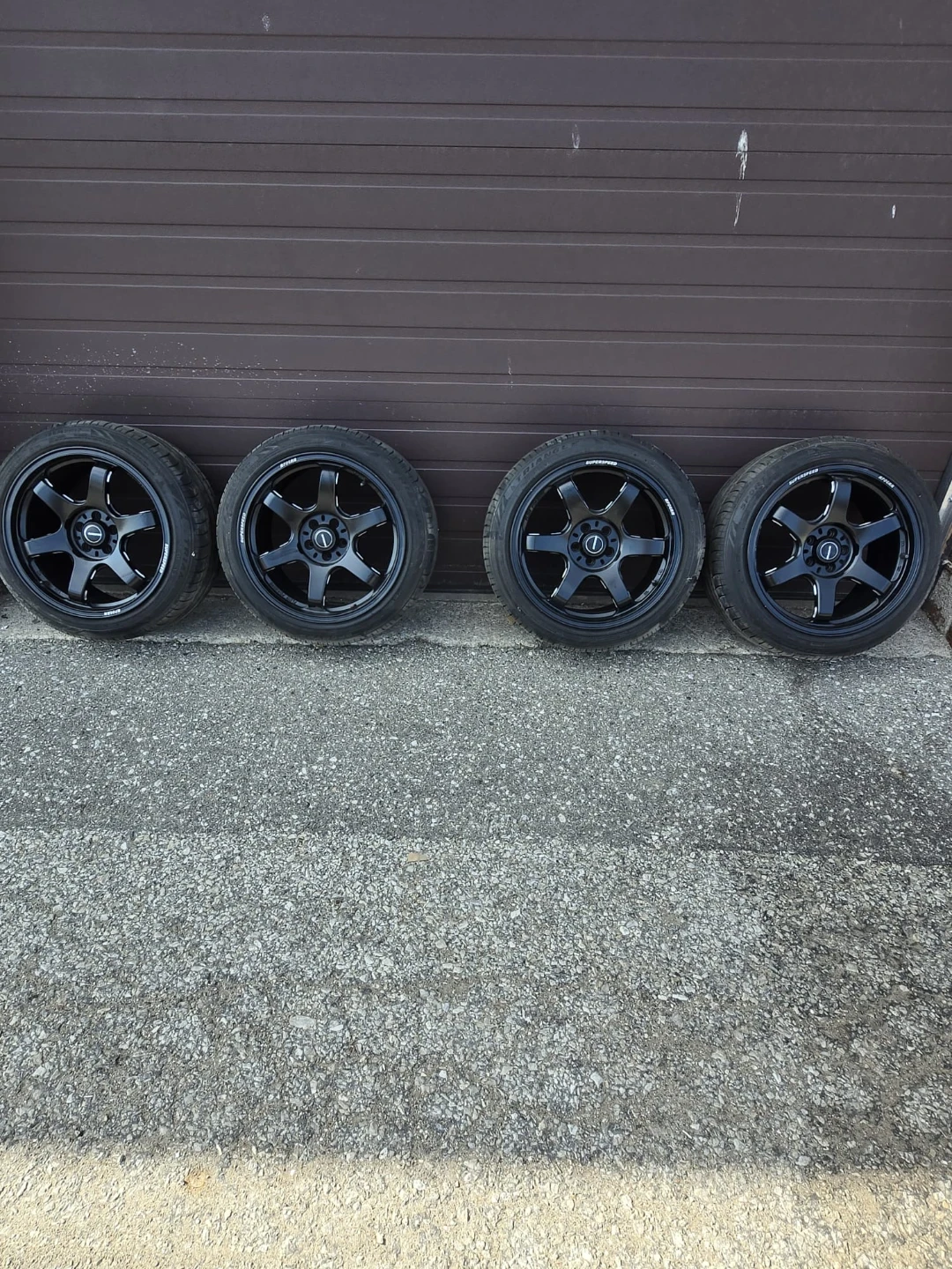 Set of 4 Super Speed RFO6RR Black Wheels - photo 3