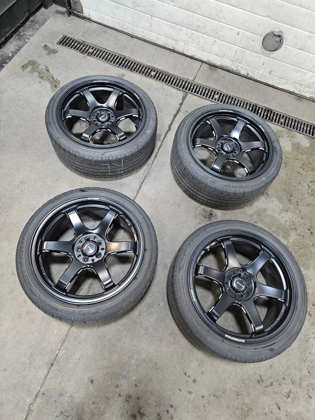 Superspeed 18" Rims and Tires 225/40/R18