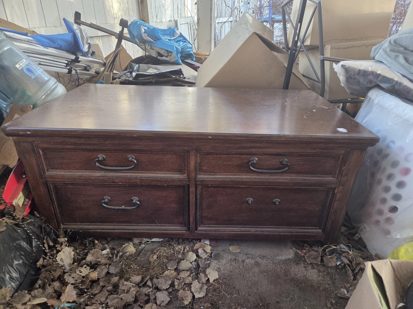 Lift-Top Coffee Table with Storage