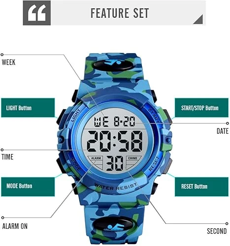NEW Kids Digital Watch Waterproof - photo 4