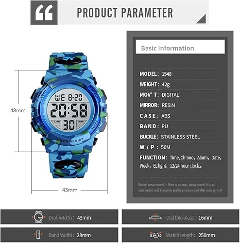 NEW Kids Digital Watch Waterproof - photo 5