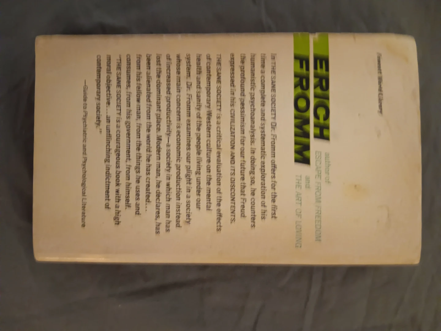 The Sane Society by Erich Fromm - photo 2