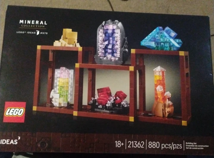LEGO Ideas Mineral Collection Building Set 21362