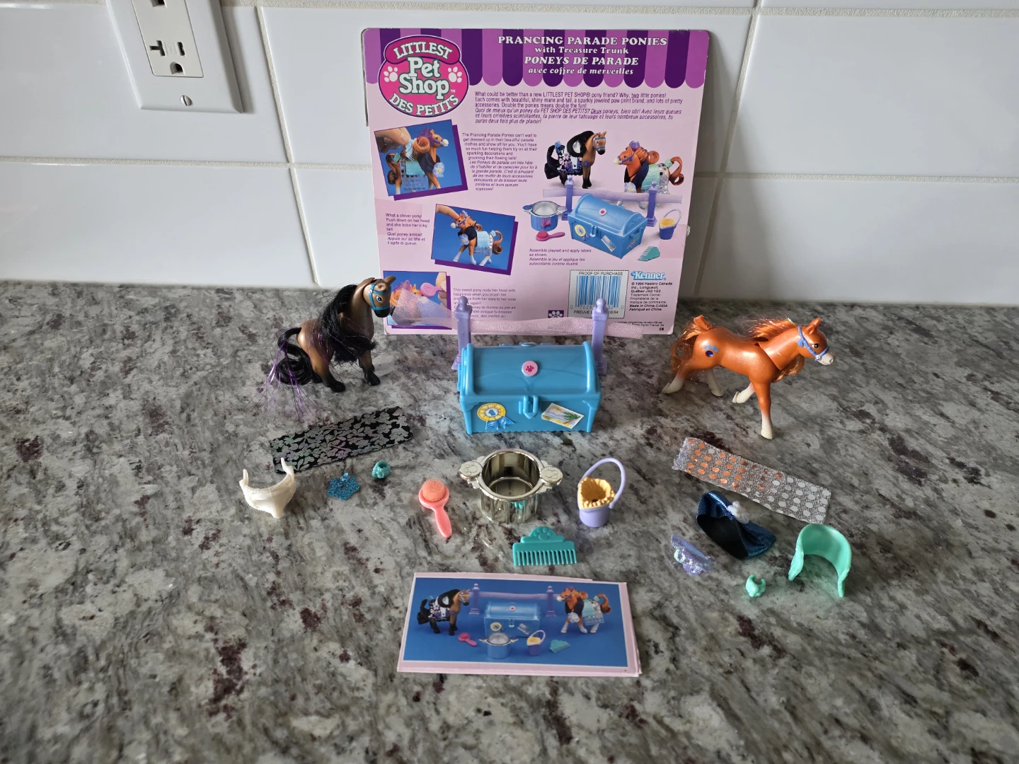 1994 Kenner Littlest Pet Shop Prancing Parade Ponies