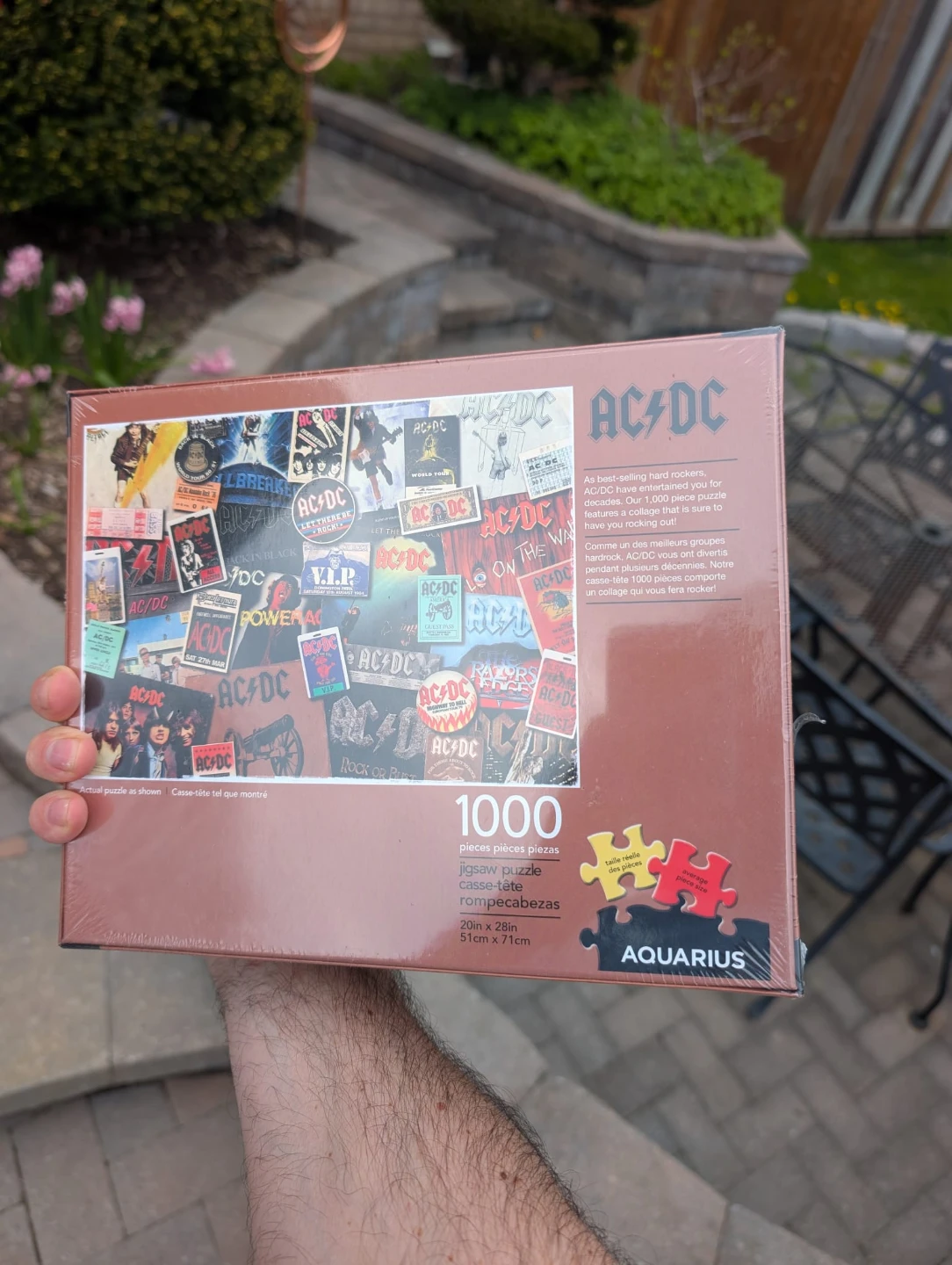 AC/DC 1000 Piece Puzzle by Aquarius - photo 3