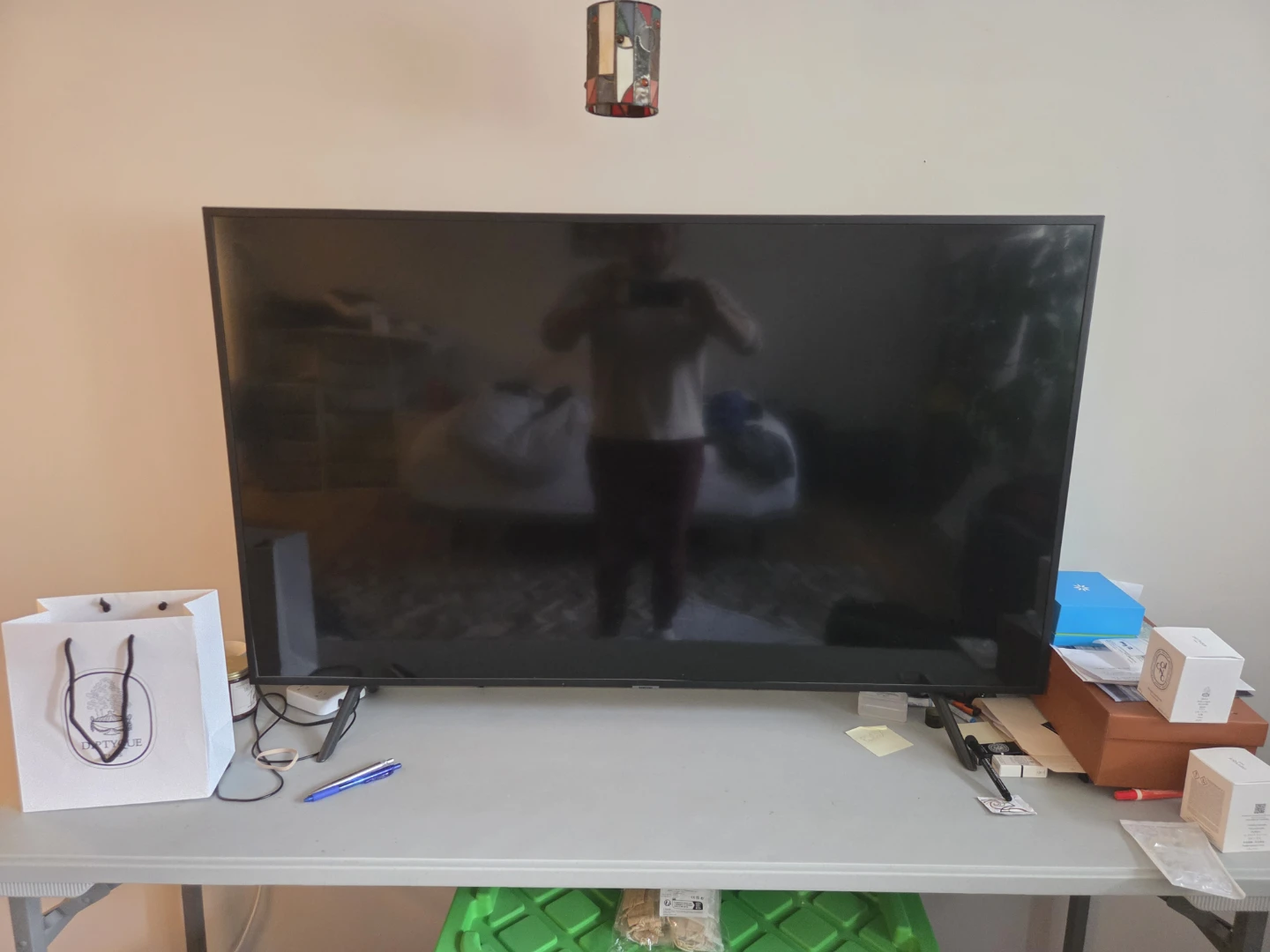 55" Samsung Black Flat Screen TV