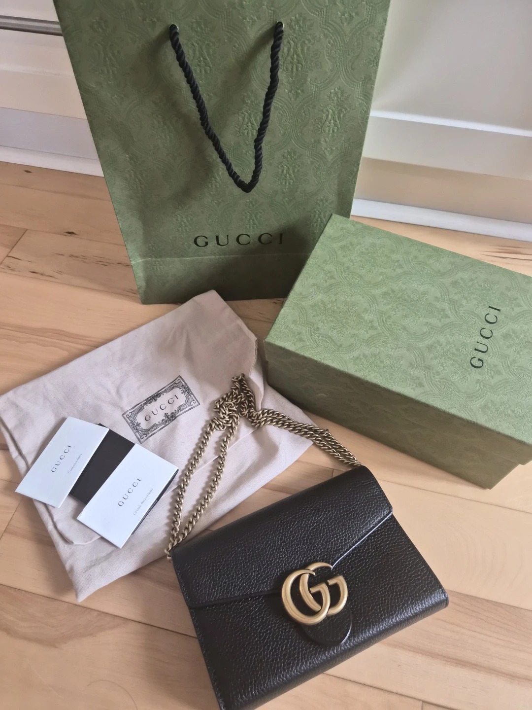 Gucci Marmont Black Leather - photo 2