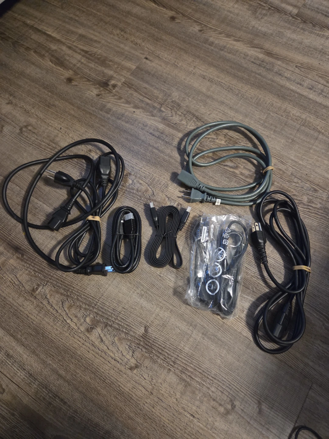 Assorted Cables and Power Adapters