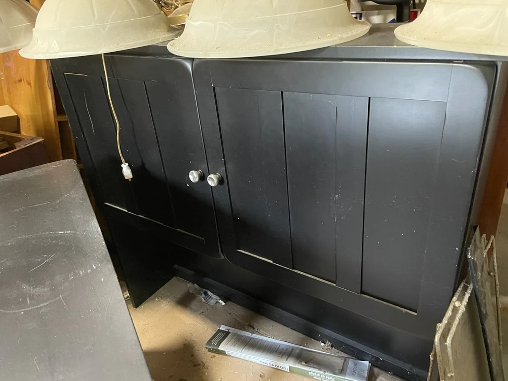 Black Desk with Drawers - photo 2