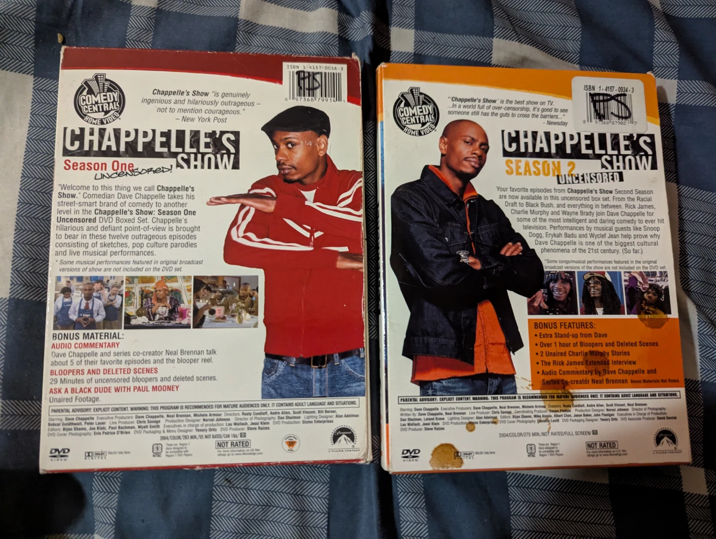 Chappelle's Show Season 1 & 2 Uncensored DVD Set - photo 2
