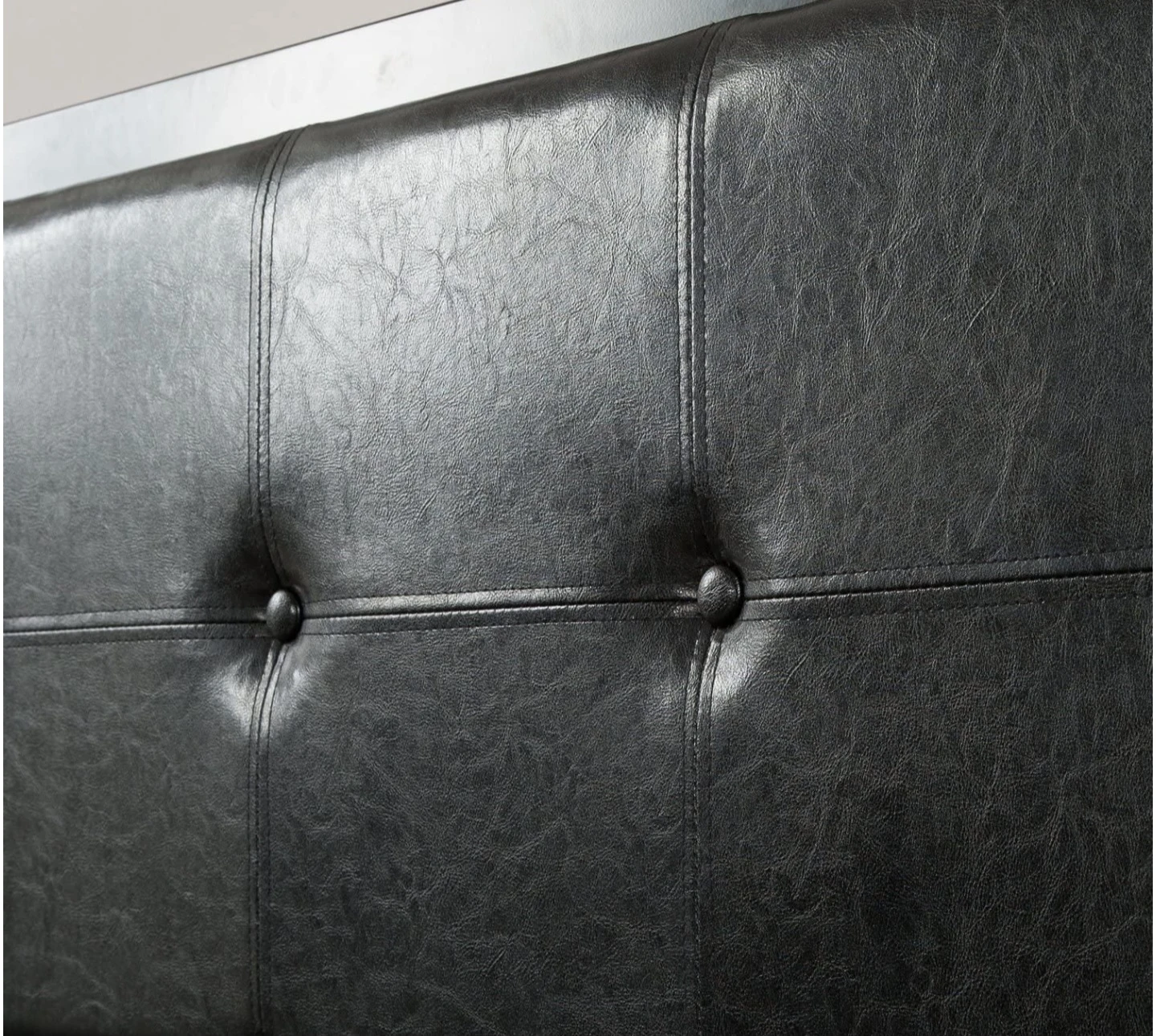 Zinus Cherie Faux Leather Upholstered Platform Bed Frame - photo 2