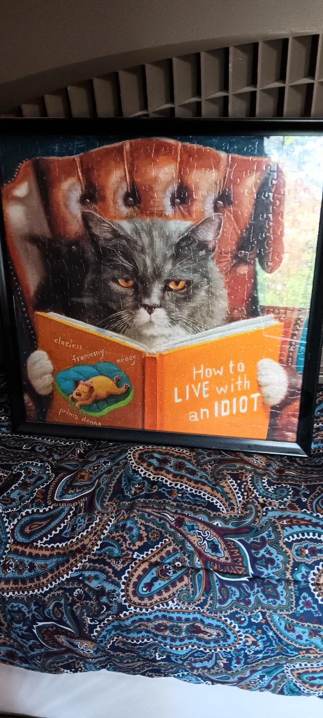 How to Live with an Idiot Cat Puzzle