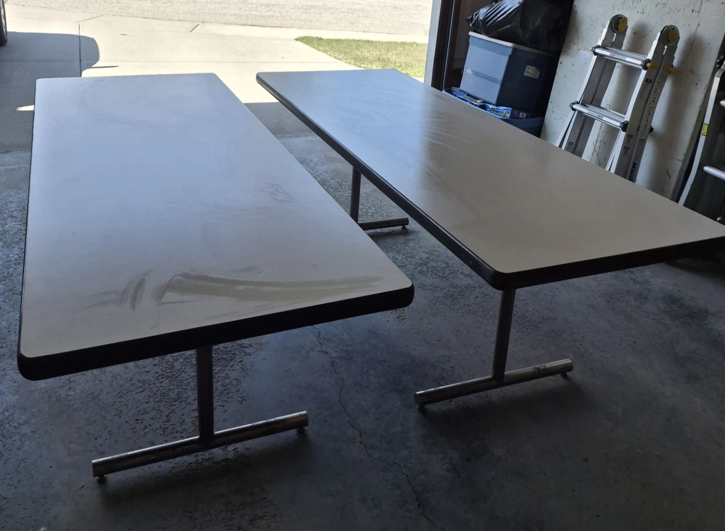 Two Folding Tables - photo 2