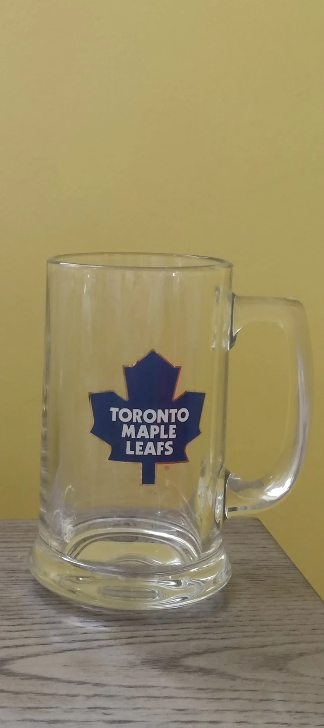 Toronto Maple Leafs Glass Beer Mug