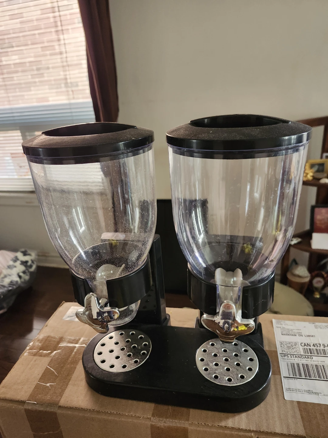 Double Cereal Dispenser