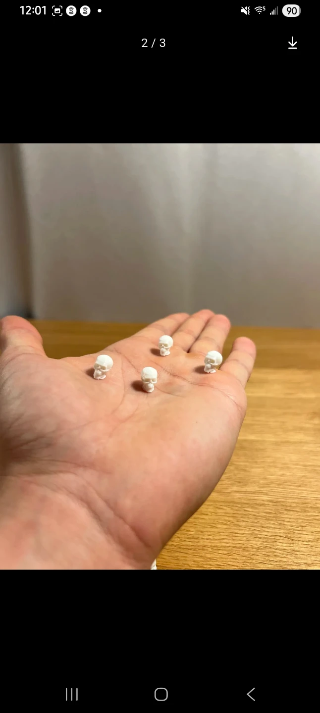 Mini Skull Figurine