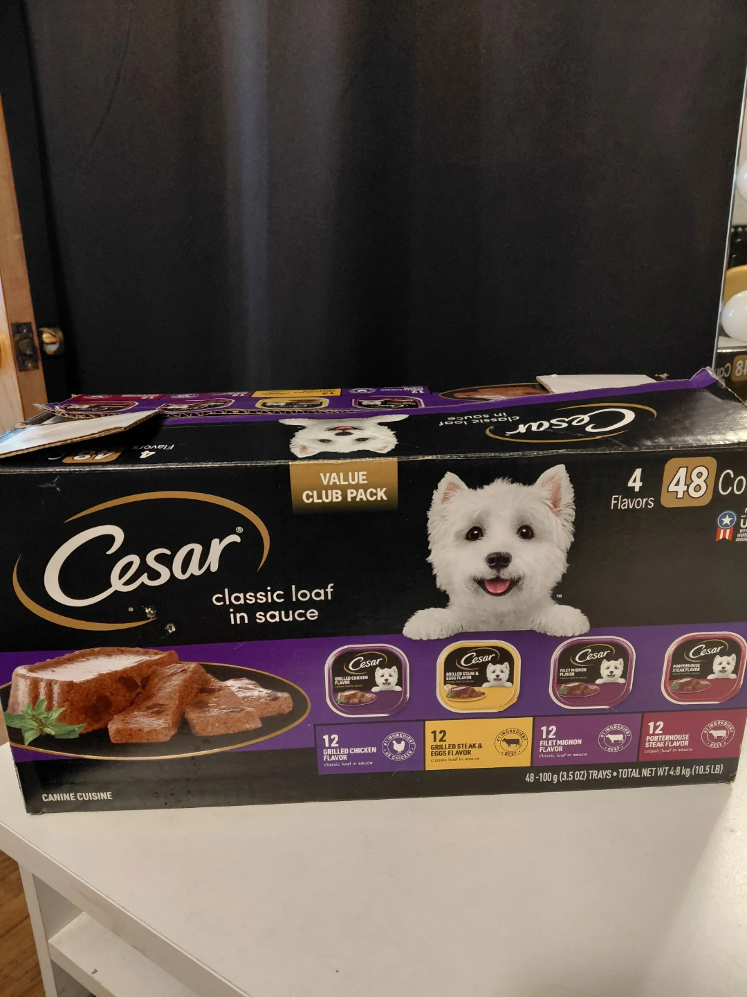 Cesar Classic Loaf in Sauce Dog Food Variety Pack