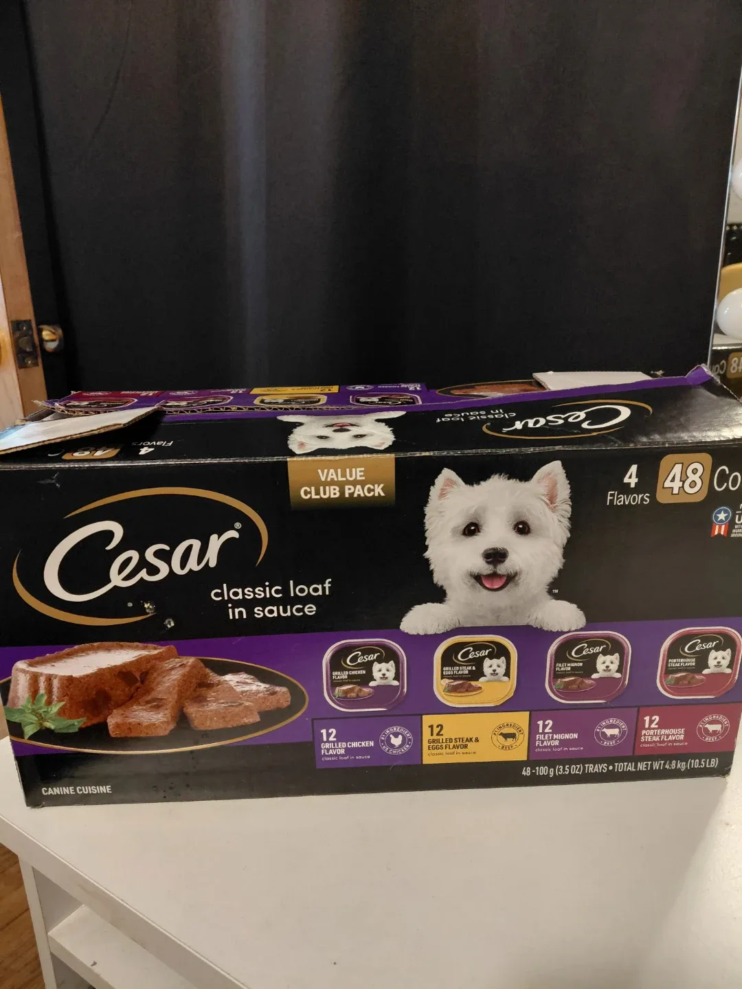 Cesar Classic Loaf in Sauce Dog Food Variety Pack
