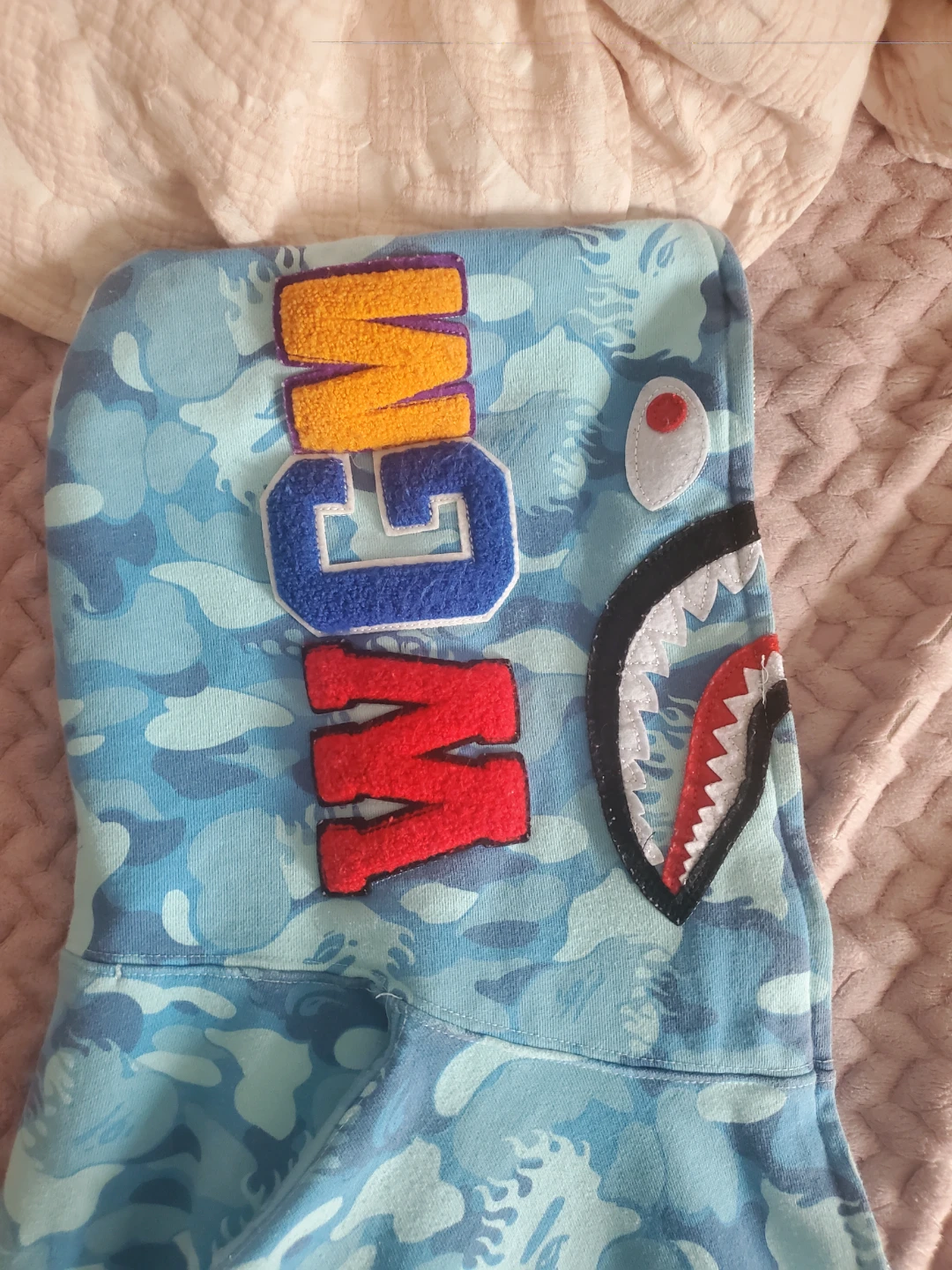 BAPE Full Zip Hoodie Baby Milo Camo