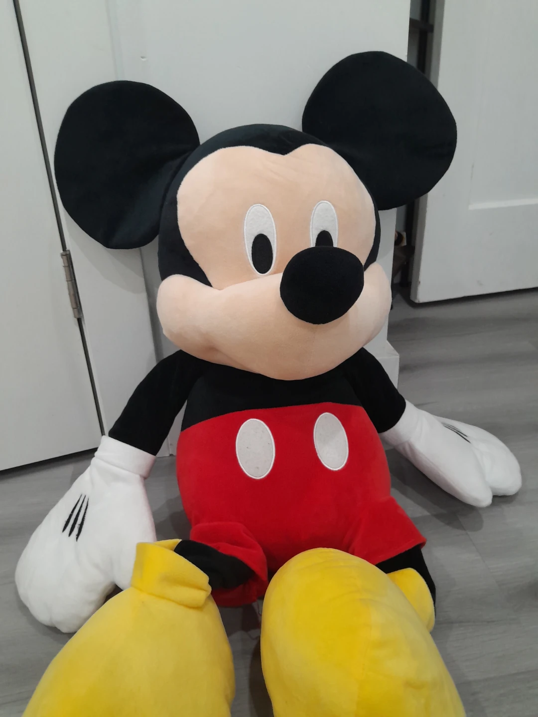 Large Mickey Mouse Plush Toy