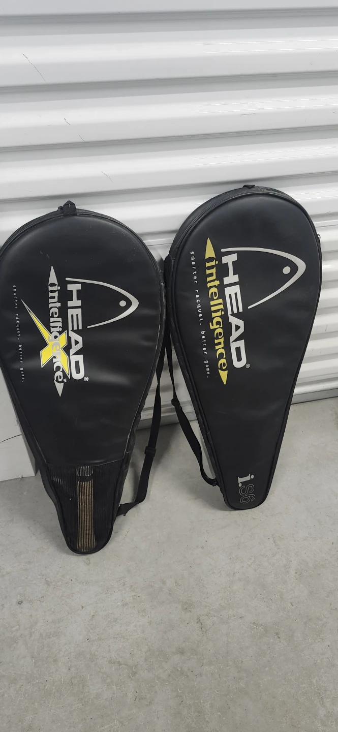 Head racquet of 2 with bag, one for $15