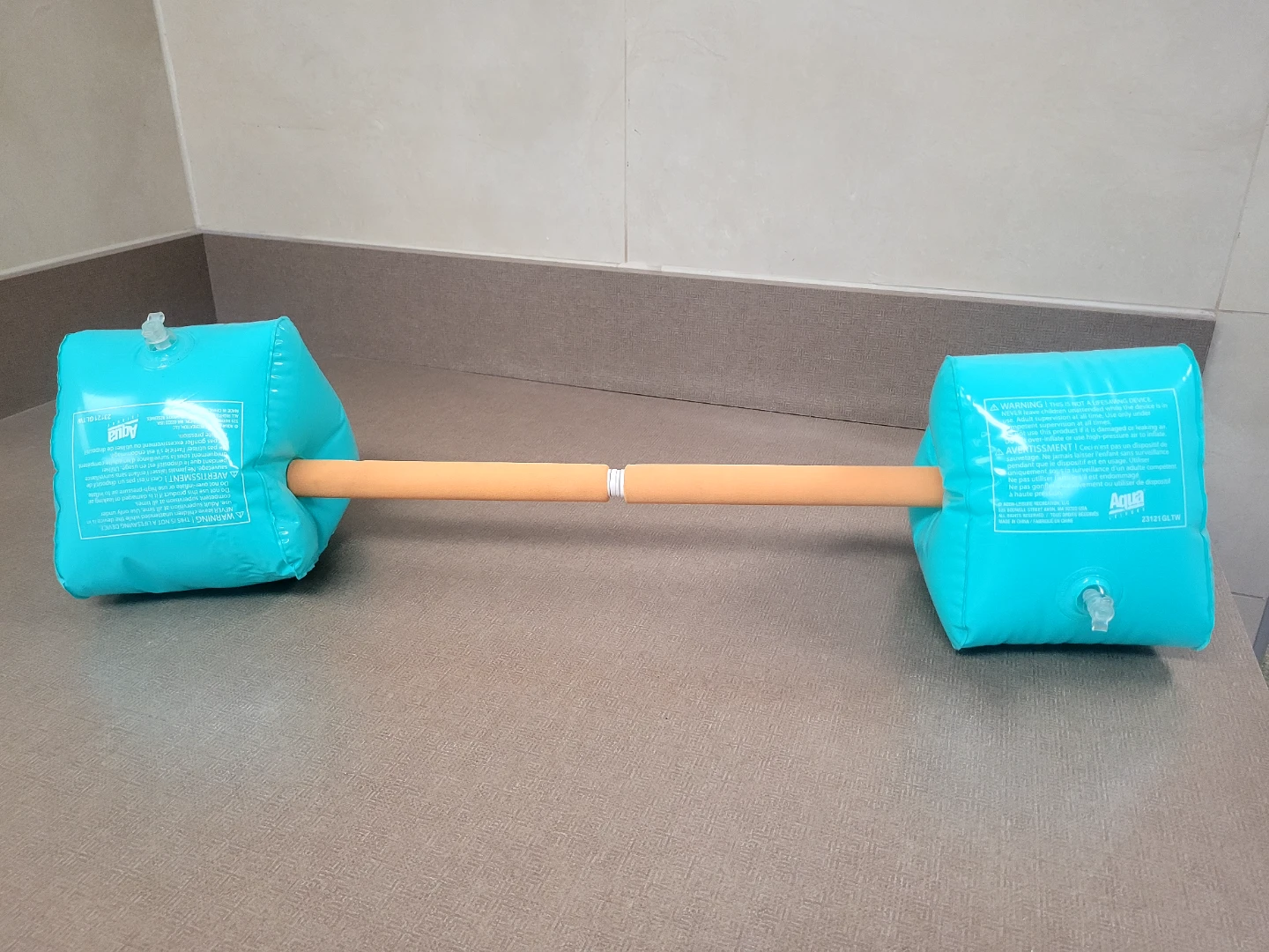 SwimSchool Aqua Dumbbell Float🥕🌱 - photo 2
