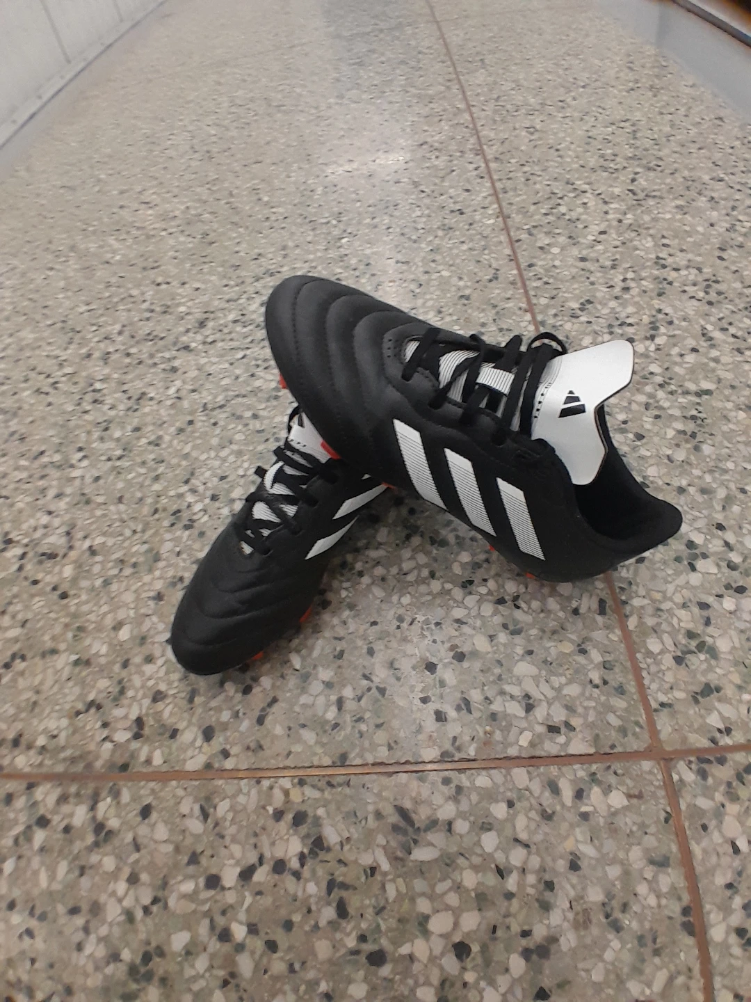 Adidas Black Football Cleats Men's Size 6.5 - photo 2