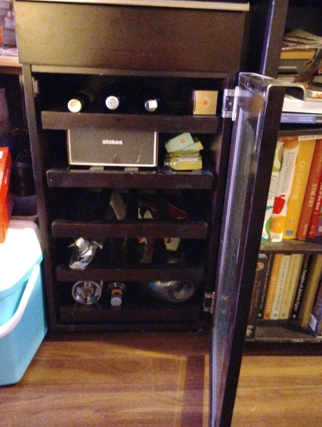 Wine Glass Rack with Mirror Back - photo 2