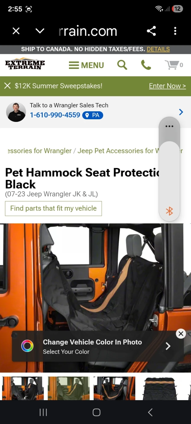 Pet Hammock backseat Protection Black - photo 4