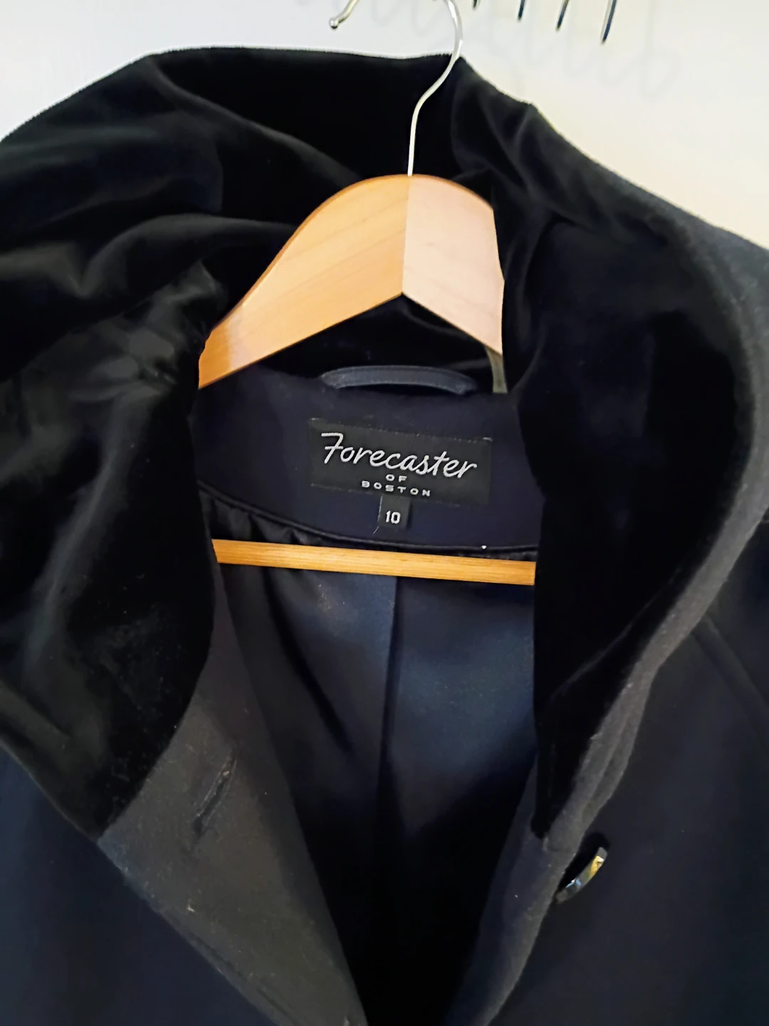 Forecaster of Boston Black Coat Size 10 - photo 2