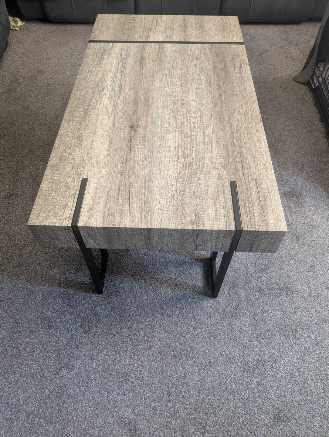 Calvin 43" Coffee Table - Beige - photo 3
