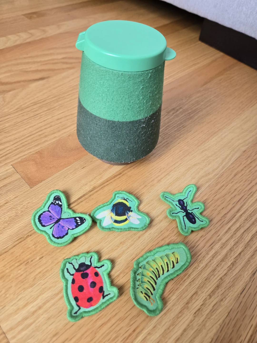 Lovevery Fuzzy Bug ShrubToy Montessori Play - photo 2
