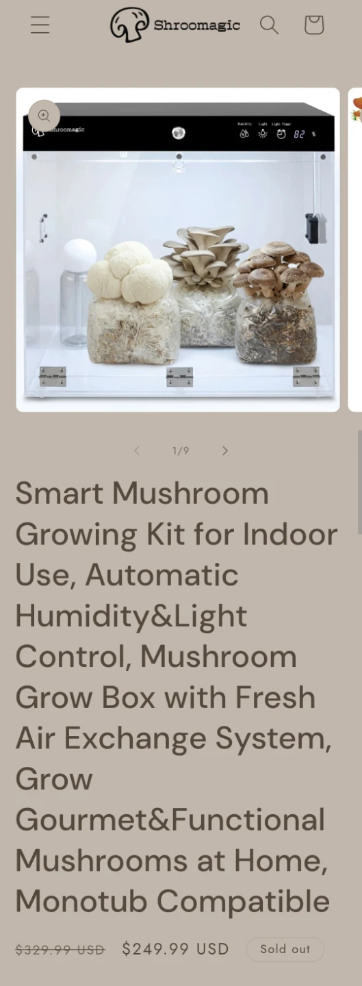 Shroomagic Smart Grow Box For Mushrooms - photo 4
