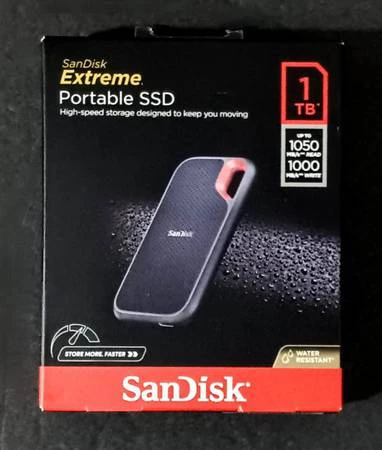 SanDisk 1TB Extreme Portable SSD (Brand New)