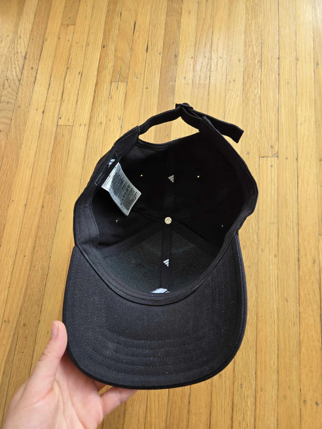 Adidas Black Baseball Cap - One Size Fits Most - photo 2