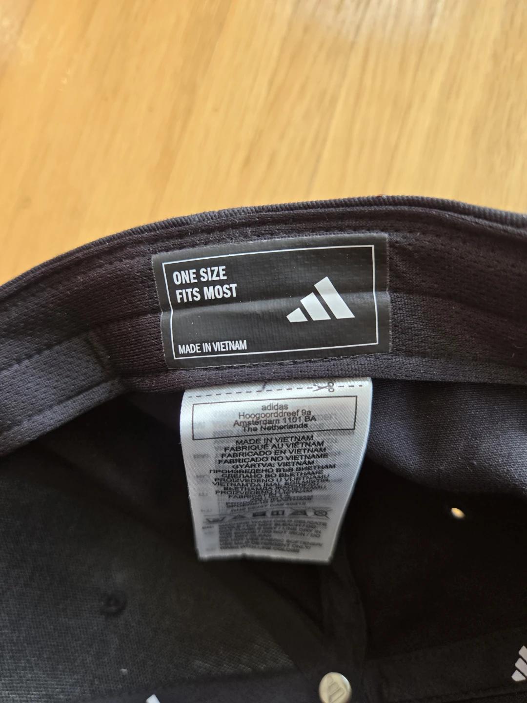 Adidas Black Baseball Cap - One Size Fits Most - photo 3
