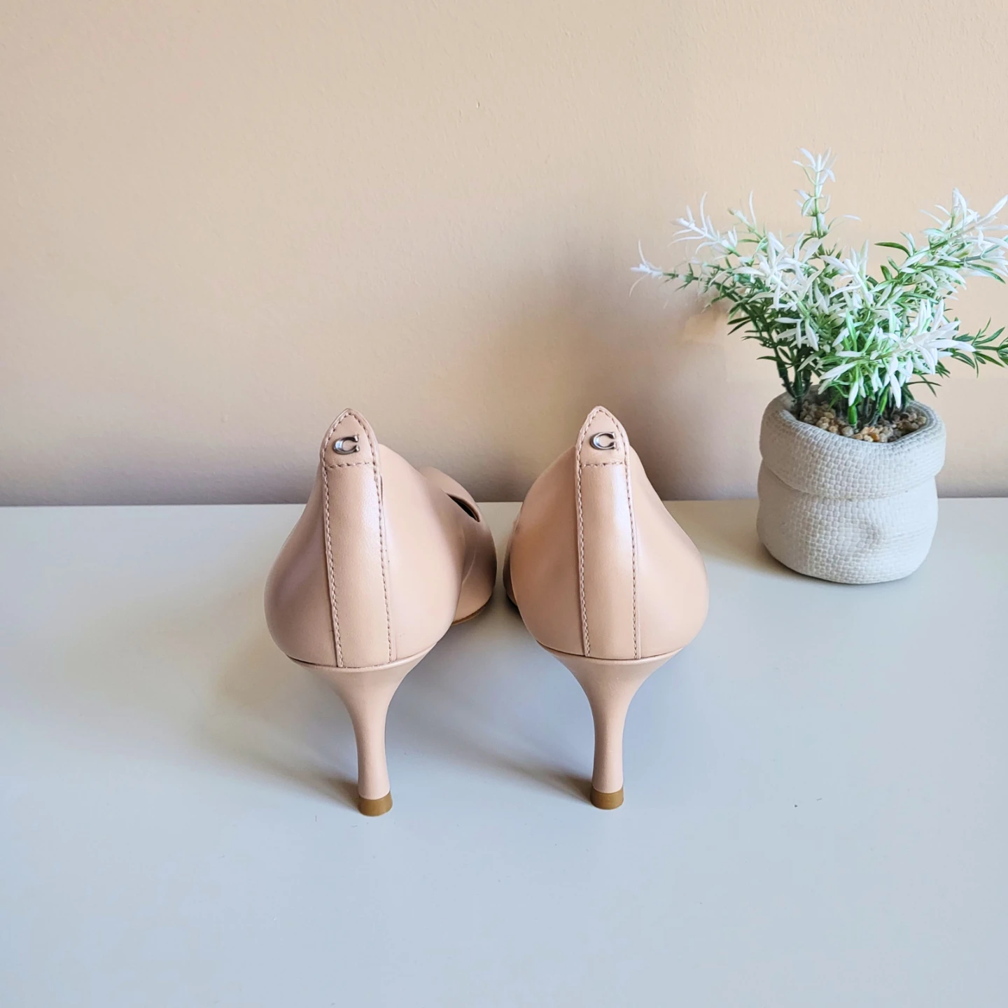 Coach Waverly 65 Leather Beechwood Heels! 👠 - photo 3