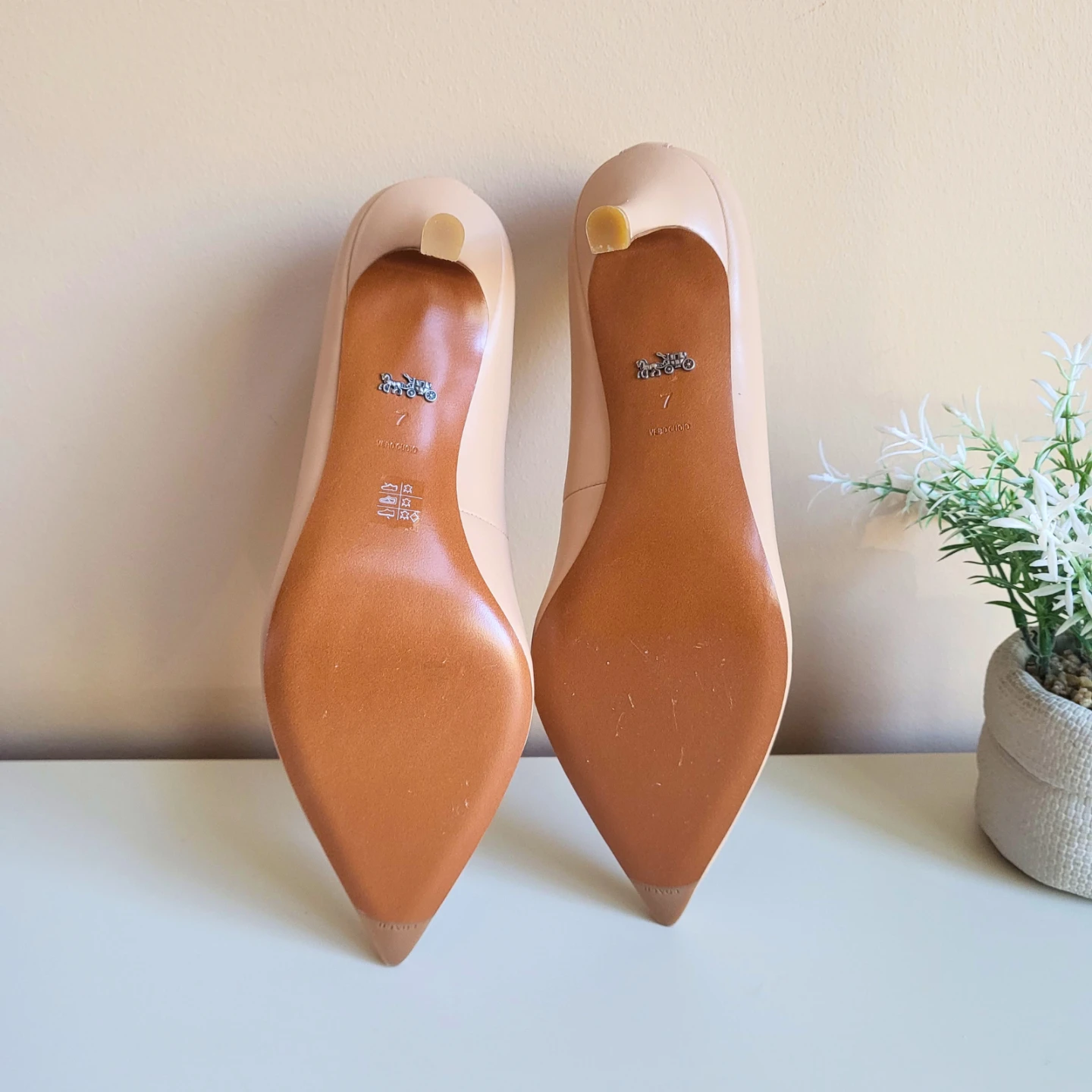 Coach Waverly 65 Leather Beechwood Heels! 👠 - photo 5