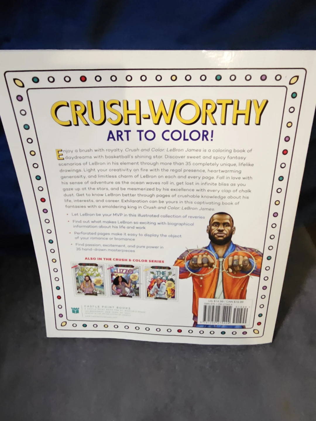 Crush + Color Lebron James Coloring Book - photo 3